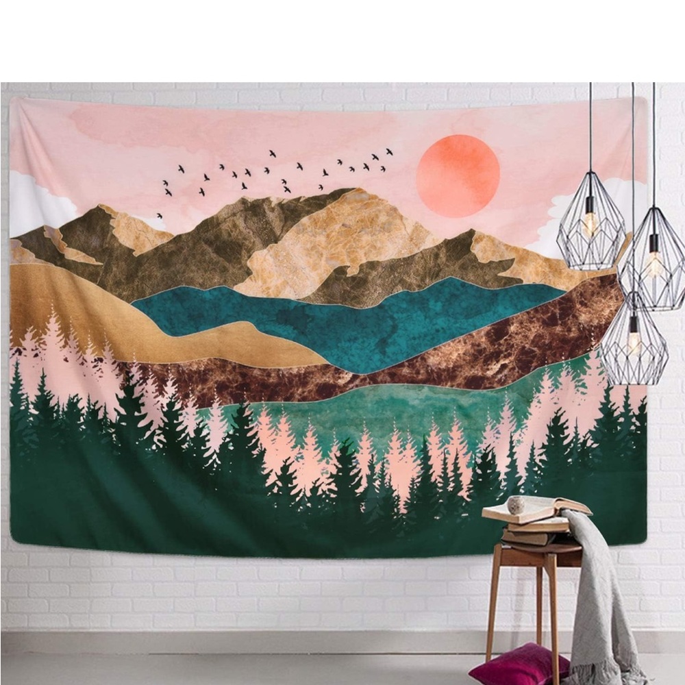 Mountains / Lake Tapestry